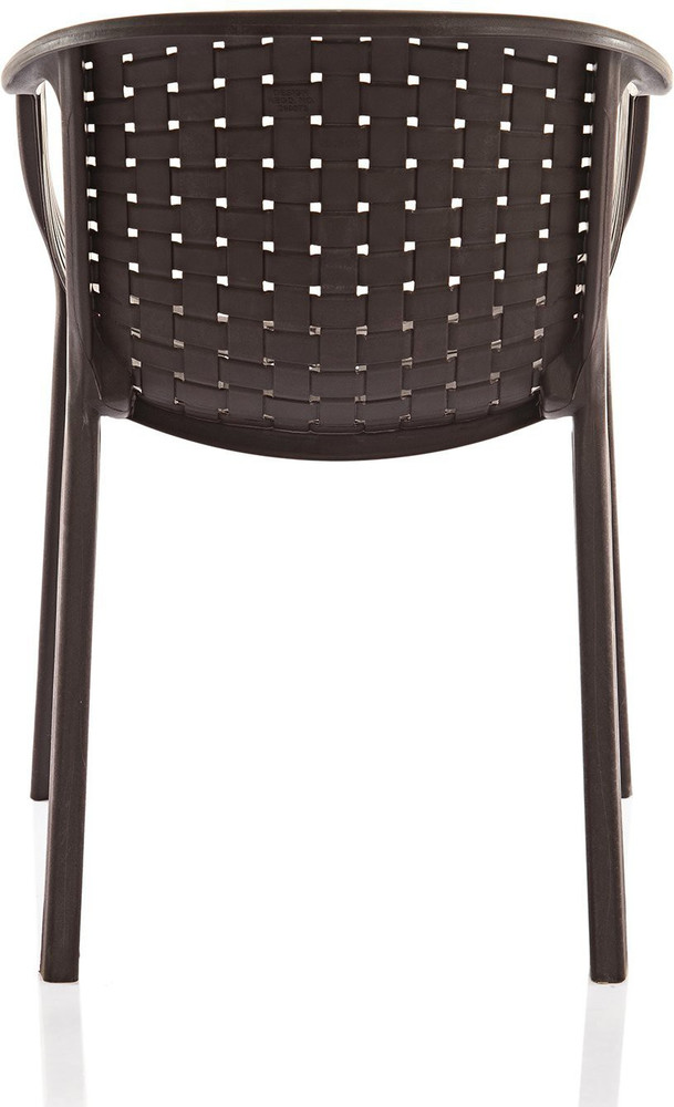 VARMORA Varmora Designer Chair Set of 4 Ola Netted Brown Plastic Outdoor Chair Price in India Buy VARMORA Varmora Designer Chair Set of 4 Ola Netted Brown Plastic Outdoor
