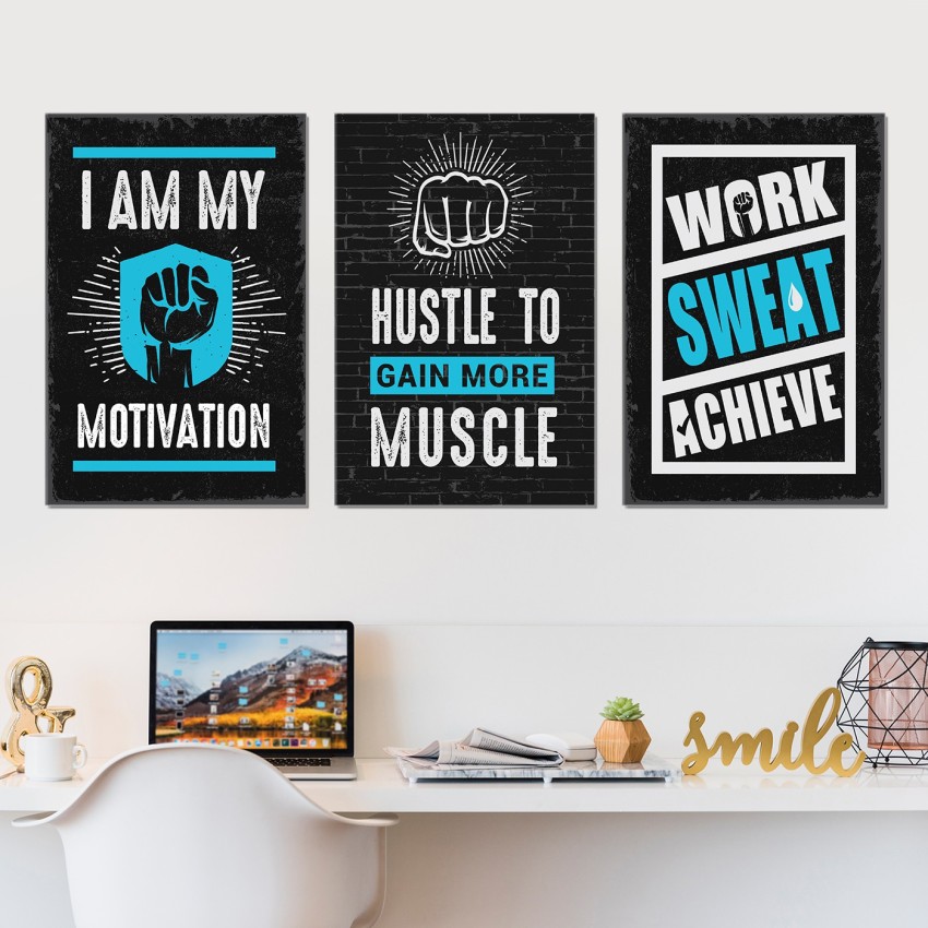 Motivational Inspirational Chest Workout Exercise Gym Poster - 24 x 36 Inch  Fine Art Print - Sports, Educational posters in India - Buy art, film,  design, movie, music, nature and educational paintings/wallpapers at