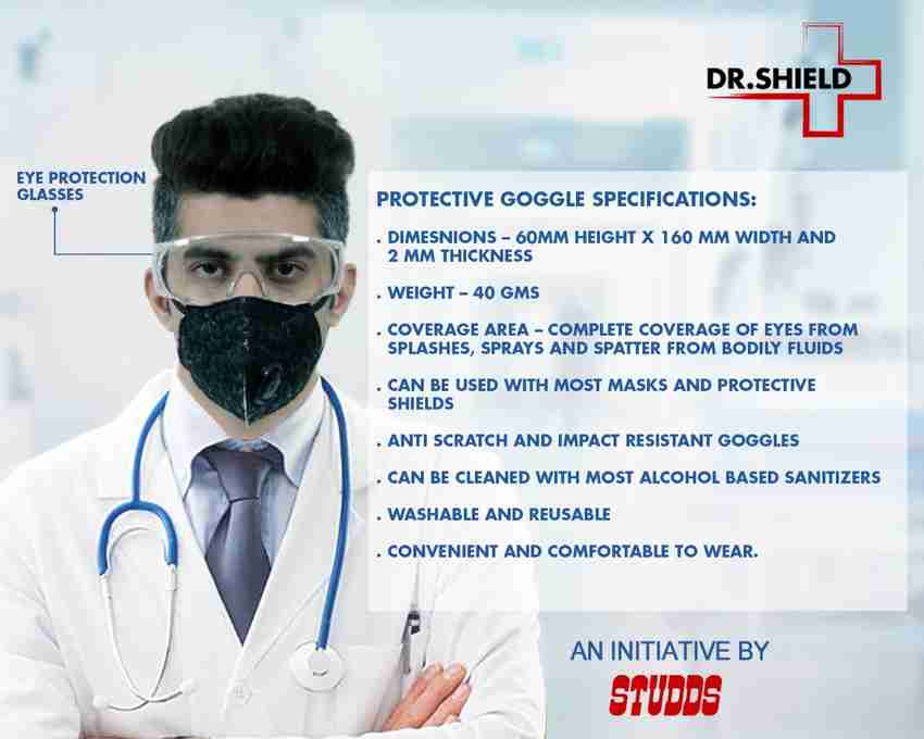 Buy Studds Face Shield STUDDS DR. SHIELD Unisex Helmet Visor