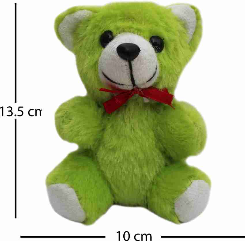 Small green sale teddy bear