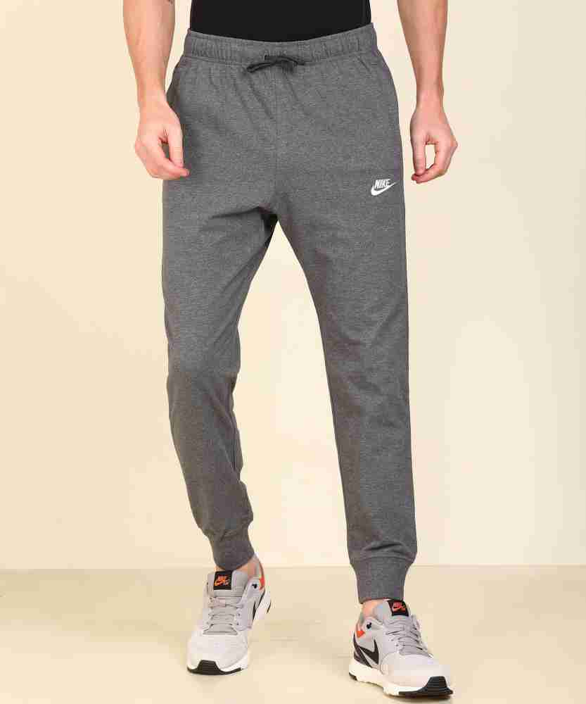 NIKE Sportswear Club Self Design Men Grey Track Pants - Buy