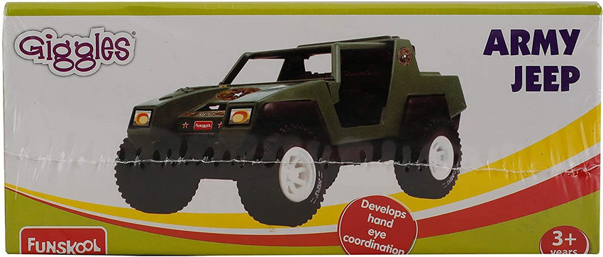 Funskool army jeep top