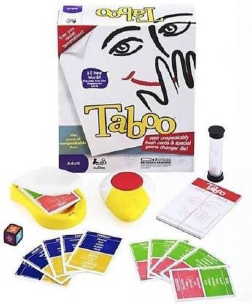 TOY STORE Taboo Game of Unspeakable Fun | Taboo Game for Kids & Adults  Board Game Accessories Board Game - Taboo Game of Unspeakable Fun | Taboo  Game for Kids & Adults