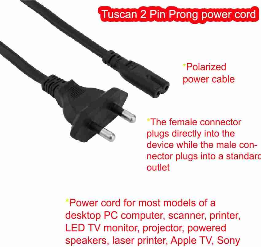 Speaker power outlet wire