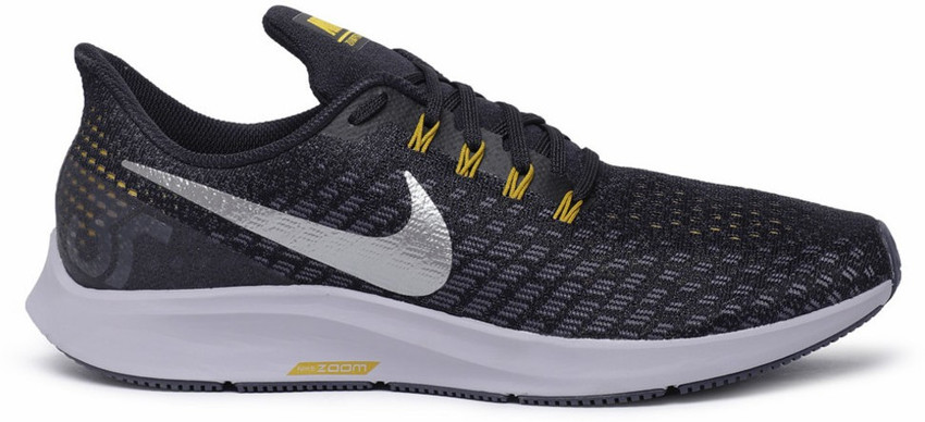 NIKE Black AIR ZOOM PEGASUS 35 Running Shoes For Men Buy NIKE