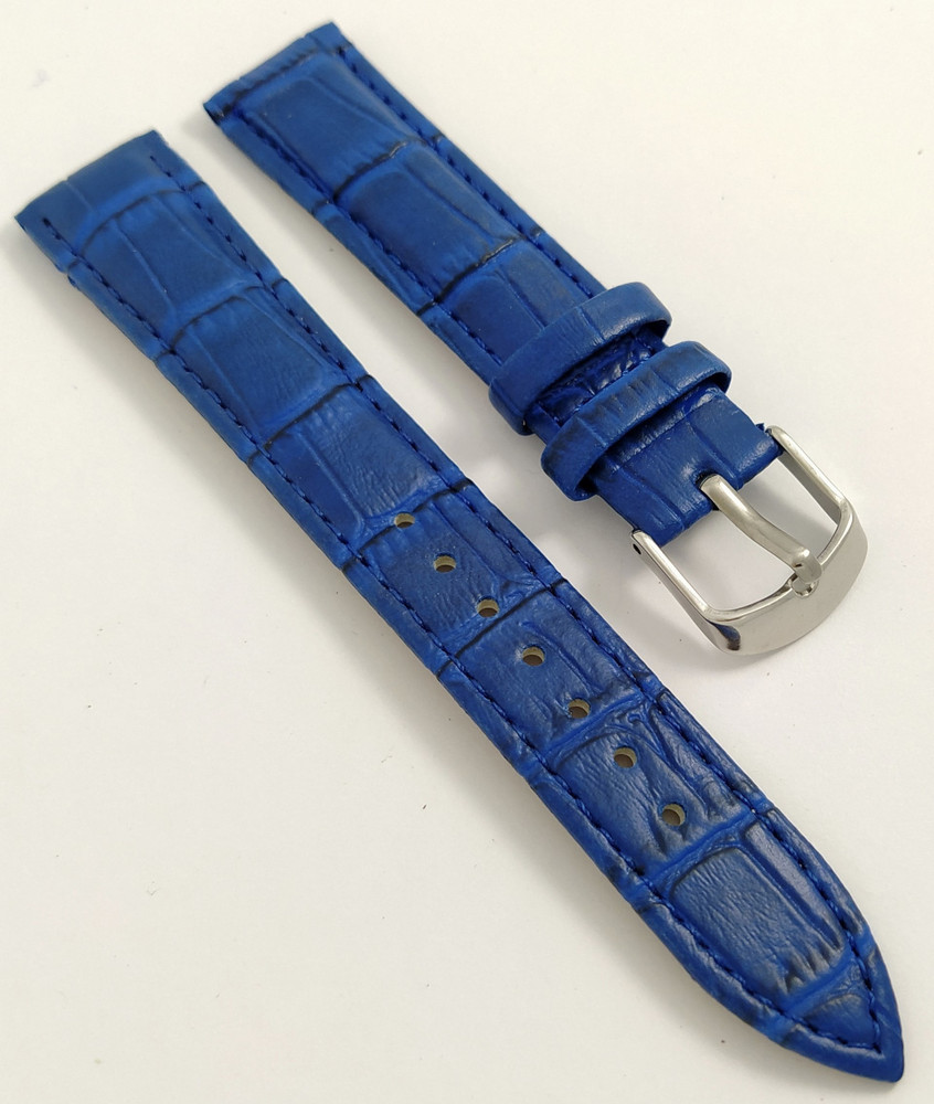 uberjewels Blue Leather Watch Strap for 18mm Lug size 18 mm Genuine Leather Watch Strap Price in India Buy uberjewels Blue Leather Watch Strap for 18mm Lug size 18 mm Genuine
