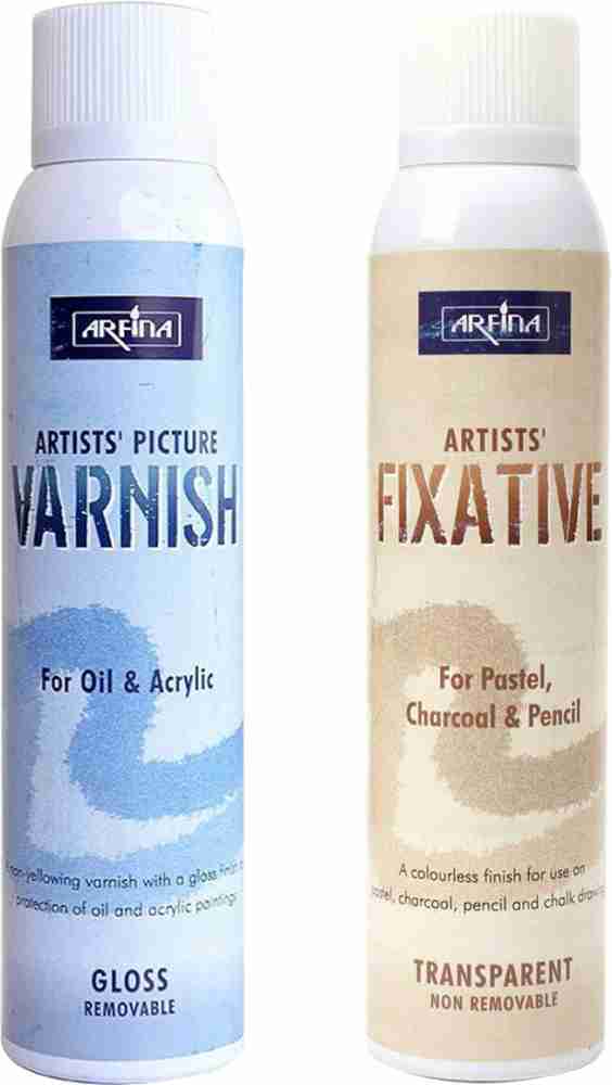 Camlin Artist's Picture Varnish For Oil & Acrylic Paint Pack of 2