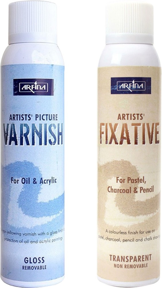 ARFINA Fixative Spray Pastel Medium Price in India - Buy ARFINA Fixative  Spray Pastel Medium online at