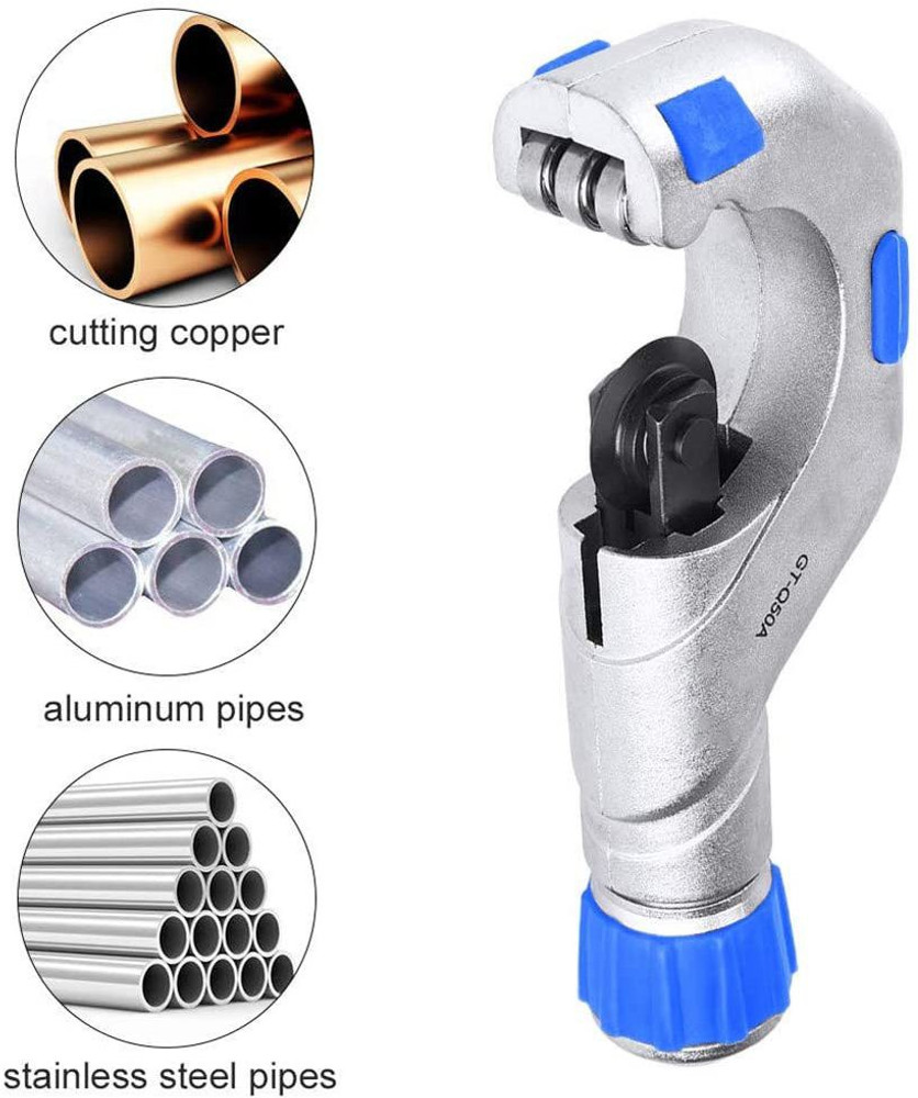 Mass Pro 5 50mm Tube Cutter Hand Pipe Milling Tools Cutting Tools For Stainless Steel Aluminum Copper Tube Cutting With Debnuring Tool CT 650 Pipe