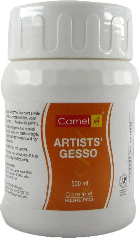 CHROME Premium Quality 500ml White Gesso for Oil Painting, Canvas, Paint  Formulations Price in India - Buy CHROME Premium Quality 500ml White Gesso  for Oil Painting, Canvas, Paint Formulations online at