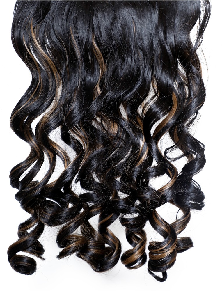 Alizz light weight dark brownn wavyy Hair Extension Price in India - Buy  Alizz light weight dark brownn wavyy Hair Extension online at Flipkart.com