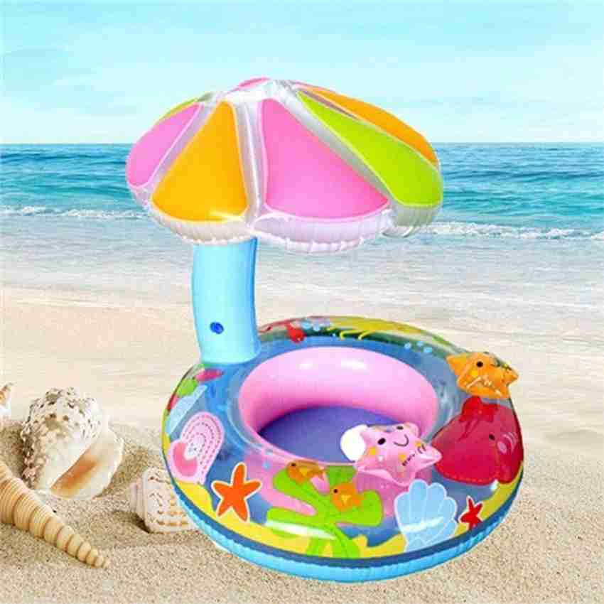 Baby water tube with umbrella clearance