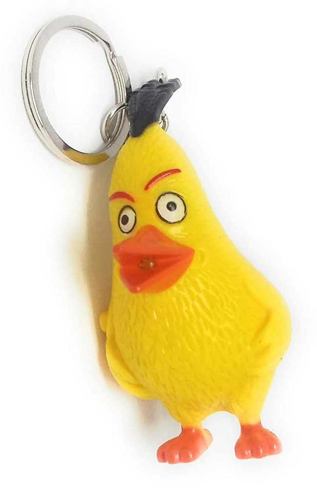 Duck keychain with shop light and sound