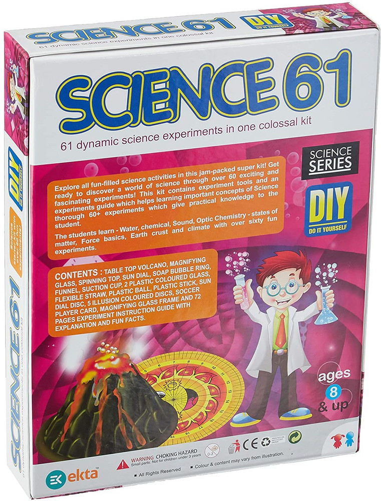 UZAK Science Kit 61 Experiments Science Kit 61 Experiments