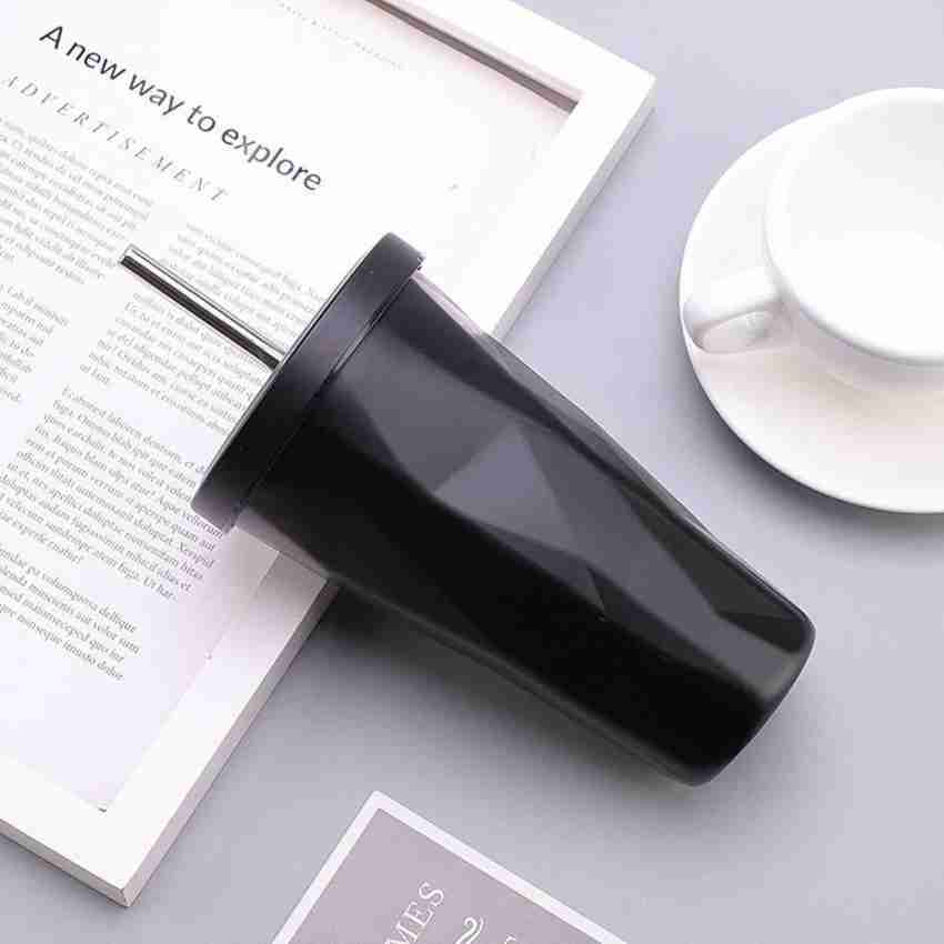 480ml Portable Thermal Coffee Mug Double Layer Stainless Steel