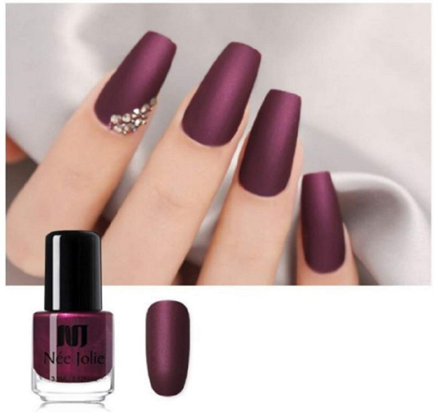 Wine top nail color