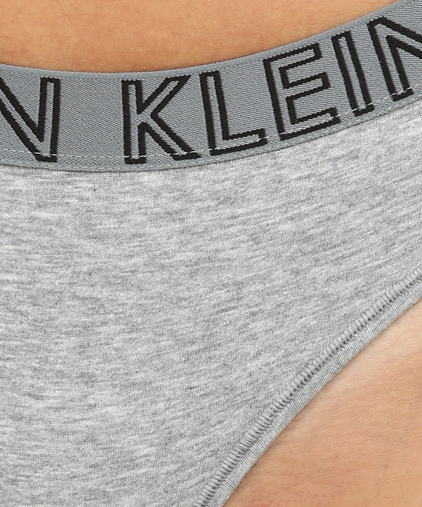 Calvin Klein Underwear Women Hipster Grey Panty - Buy Calvin Klein Underwear  Women Hipster Grey Panty Online at Best Prices in India