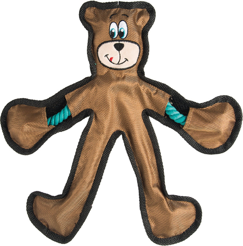 Rope teddy bear dog toy sale