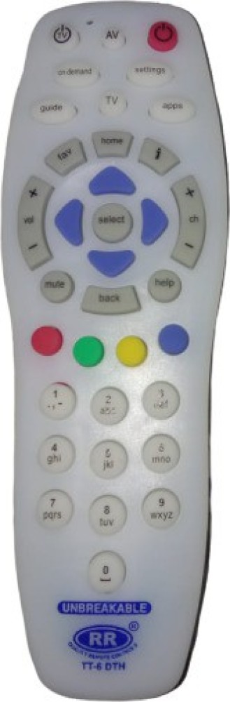 Tata sky set online top box remote app