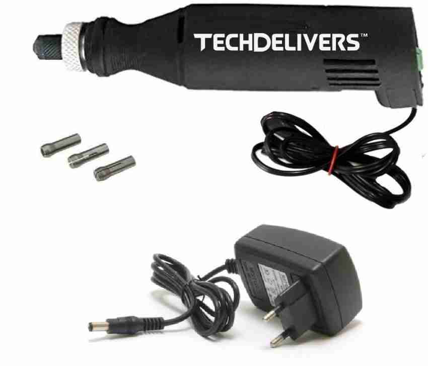 TECHDELIVERS PCB Drill Machine MB130 With Power Supply include