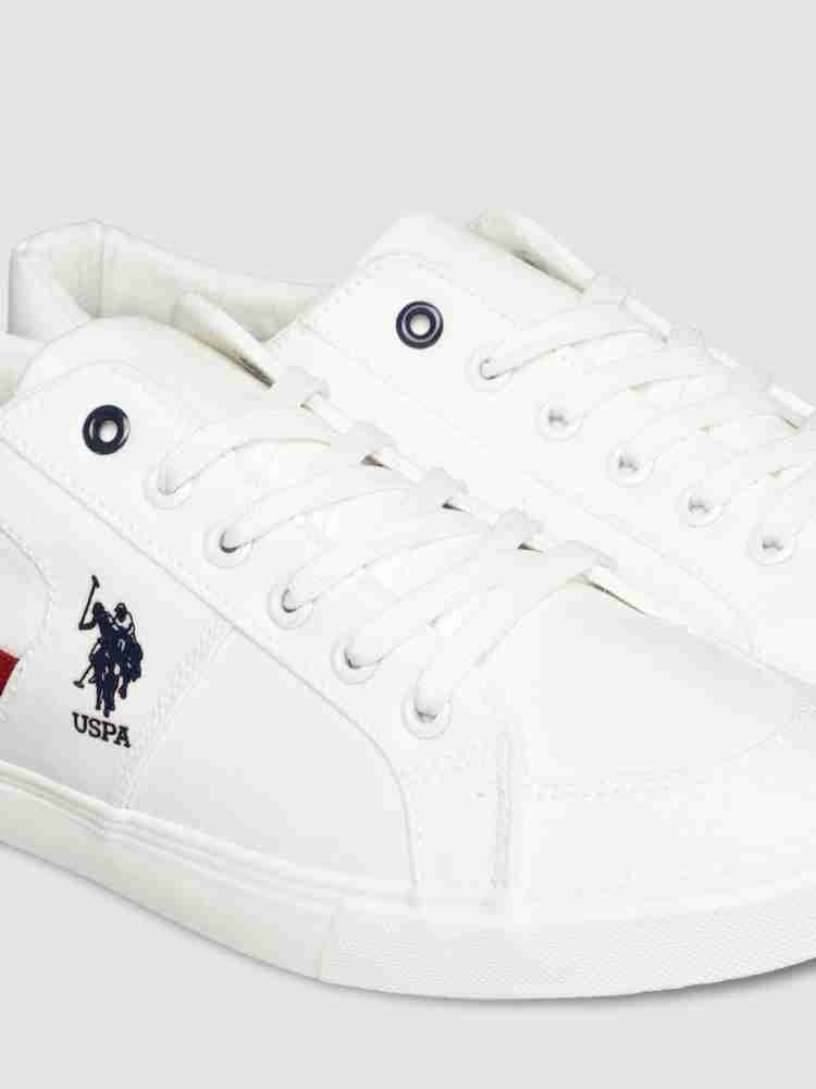 Buy U.S. Polo Assn. Men White Clarkin Sneakers - Casual Shoes for Men  10339033