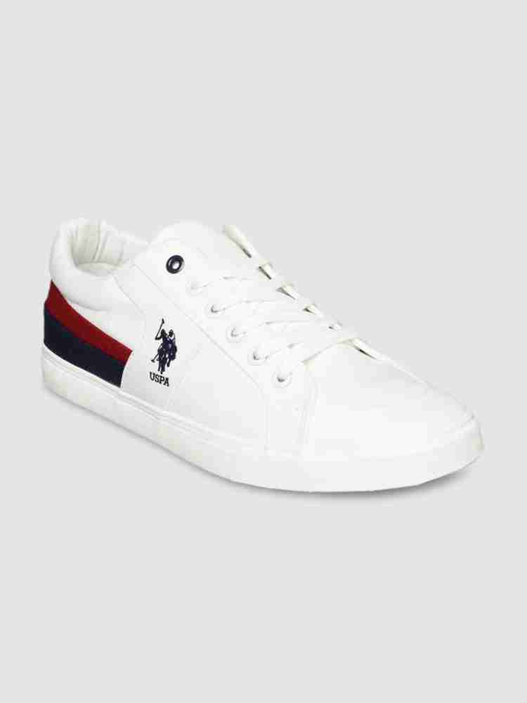 Buy U.S. Polo Assn. Men White Clarkin Sneakers - Casual Shoes for Men  10339033