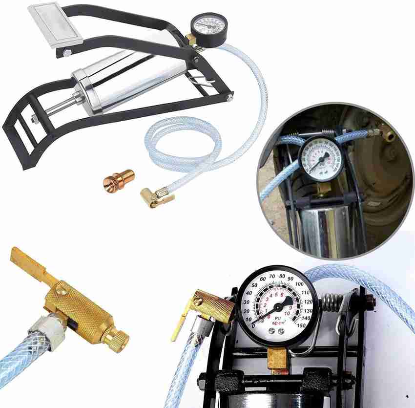 Empire Mart Heavy Steel Body Foot Pump for car air Pump for Cycle Heavy Gauge Air Pump Motorcycle Bicycle Pump Buy Empire Mart Heavy Steel Body Foot Pump for