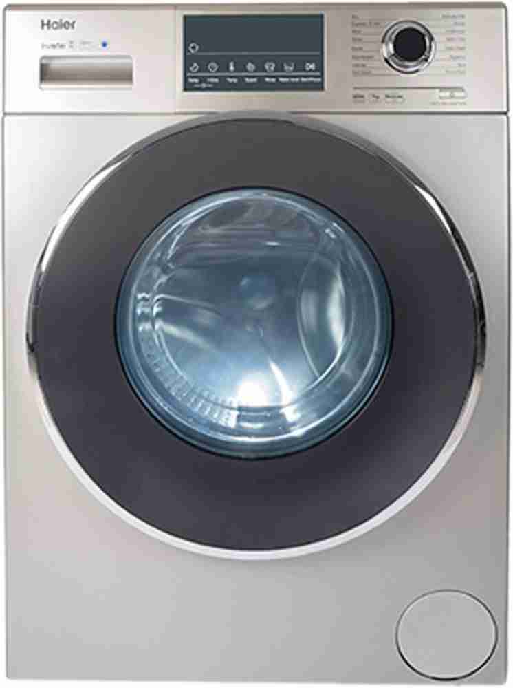 Haier 7 kg Fully Automatic Front Load Washing Machine Grey Price 