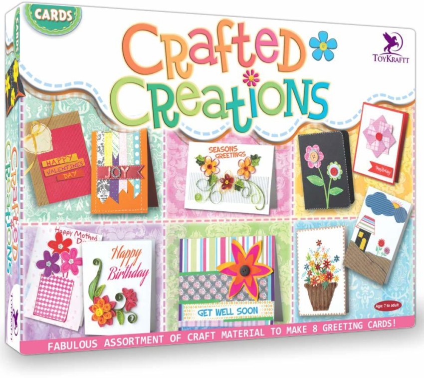  Toykraft: Greeting Card Making Kit for Kids, Arts and