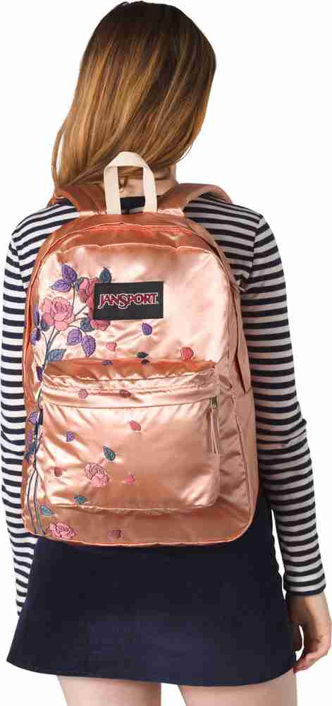 Jansport super fx rose smoke & gold backpack clearance