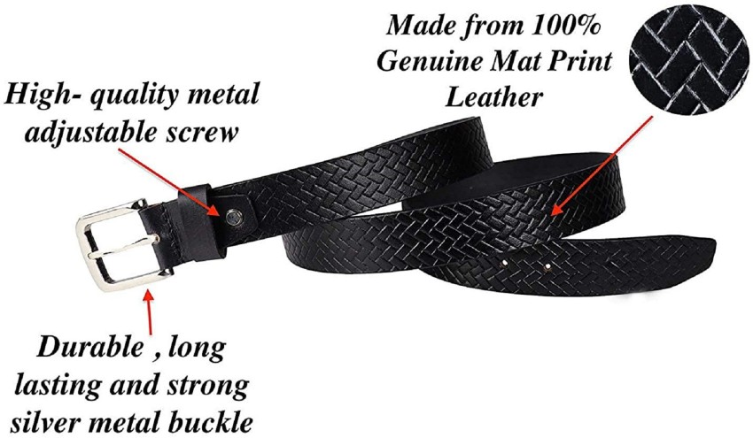 Male Formal P2c Leather Belt