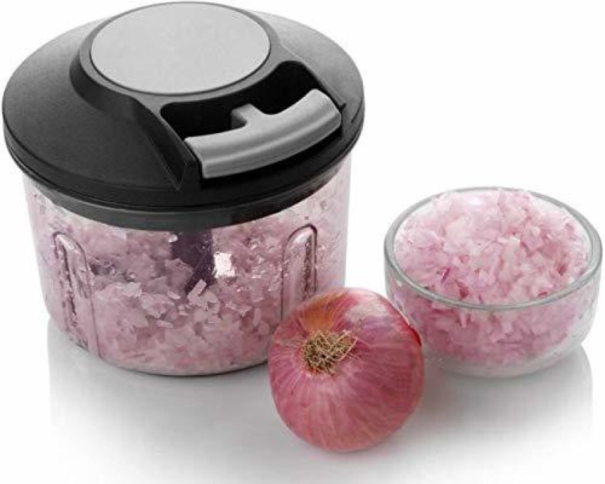 Capacity: 650 ml Manual Vegetable Push Chopper