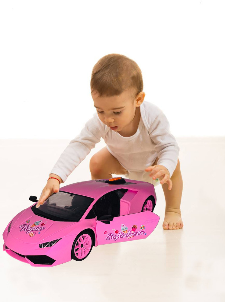 Pink lamborghini sales toy car