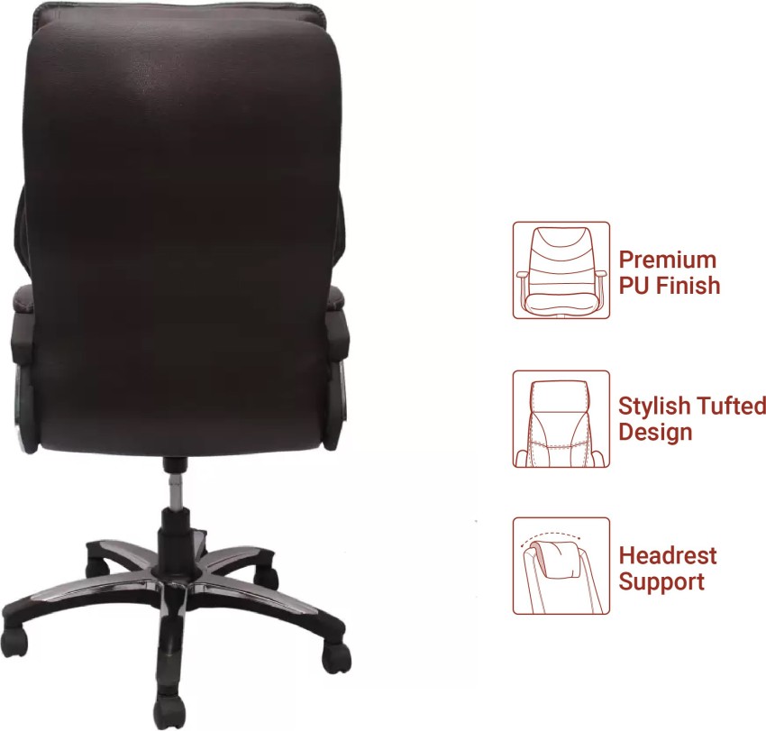 Flipkart perfect homes best sale leatherette office arm chair