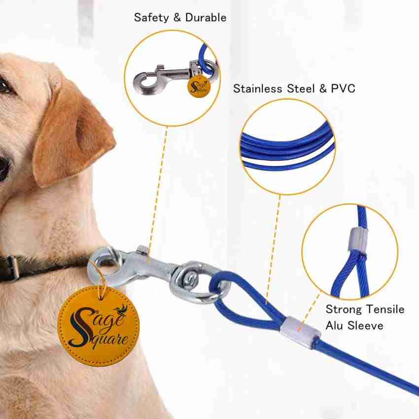 Outdoor dog top leash hook