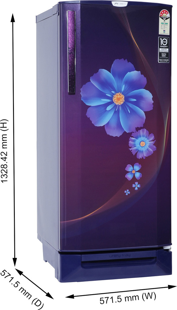 Godrej 210 L Direct Cool Single Door 4 Star Refrigerator with Base