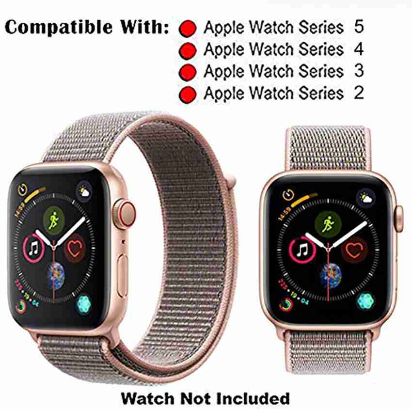 Apple watch series 4 gold pink sand sport loop clearance