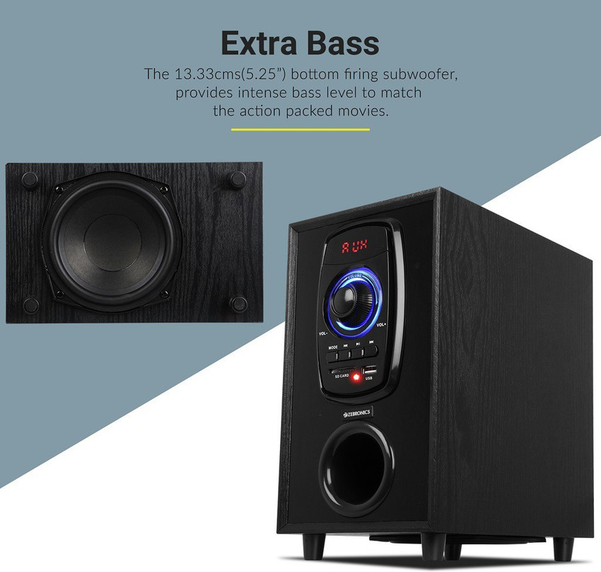 Buy ZEBRONICS ZEB BT701 RUCF 70 W Bluetooth Home Theatre Online
