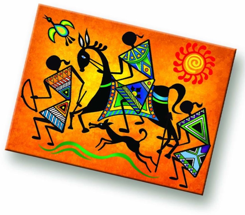 ToyKraftt WONDROUS WARLI ART & CRAFT - A compendium of activities