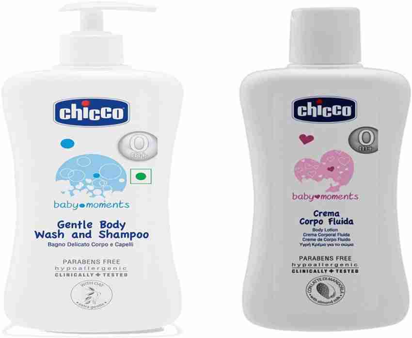 chicco Baby Moments Bagno Delicato Corpo e Capelli 0m+ 500 mL