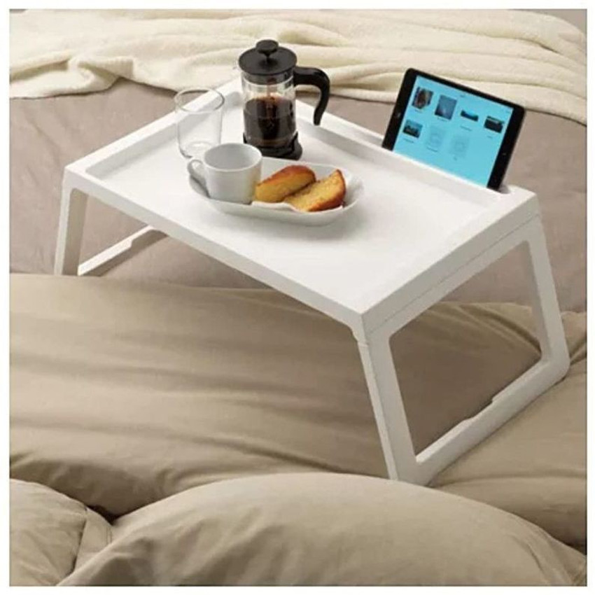 Plastic bed clearance table