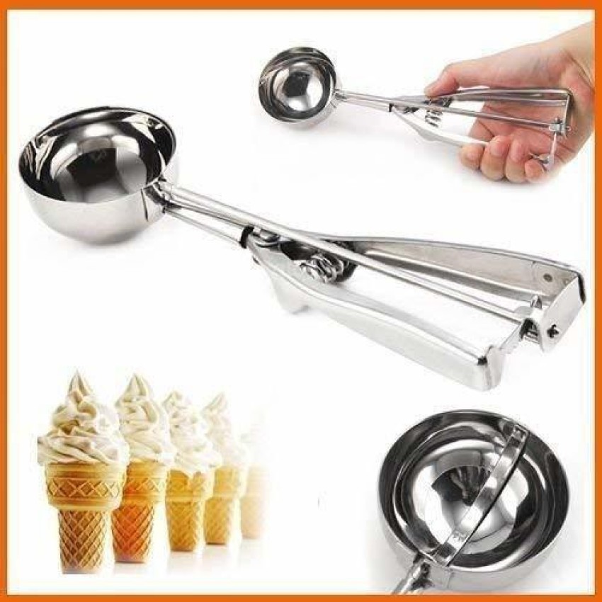 Julianna Claire's  Page - Kitchen Organization  Dessert spoons,  Stainless steel texture, Ice cream scoop