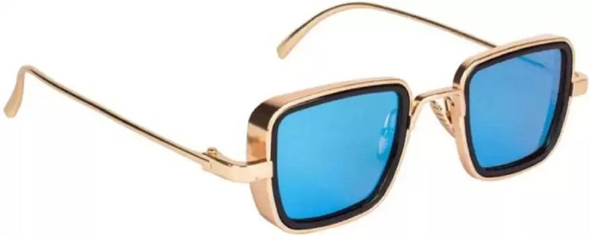 Buy Kytsch Rectangular Sunglasses Blue For Men & Women Online @ Best Prices  in India