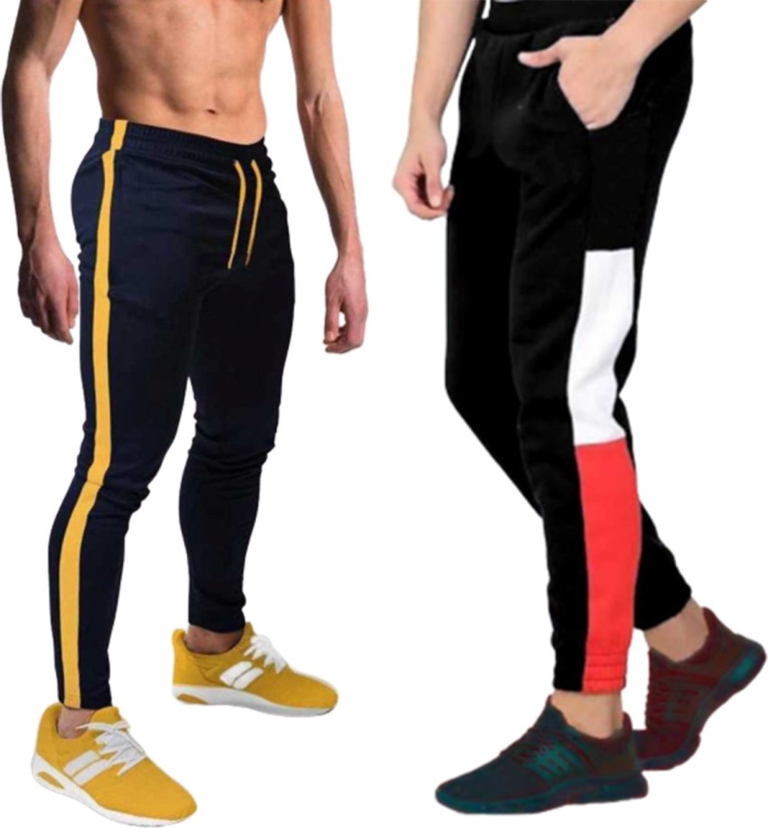 FastColors Solid Men Black Track Pants - Buy FastColors Solid Men Black  Track Pants Online at Best Prices in India