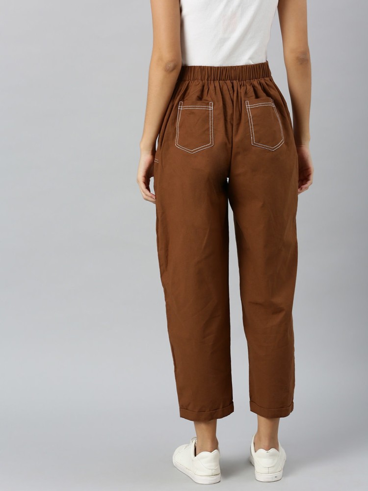 Buy Womens Trousers Brown Tailoring Online  Next UK