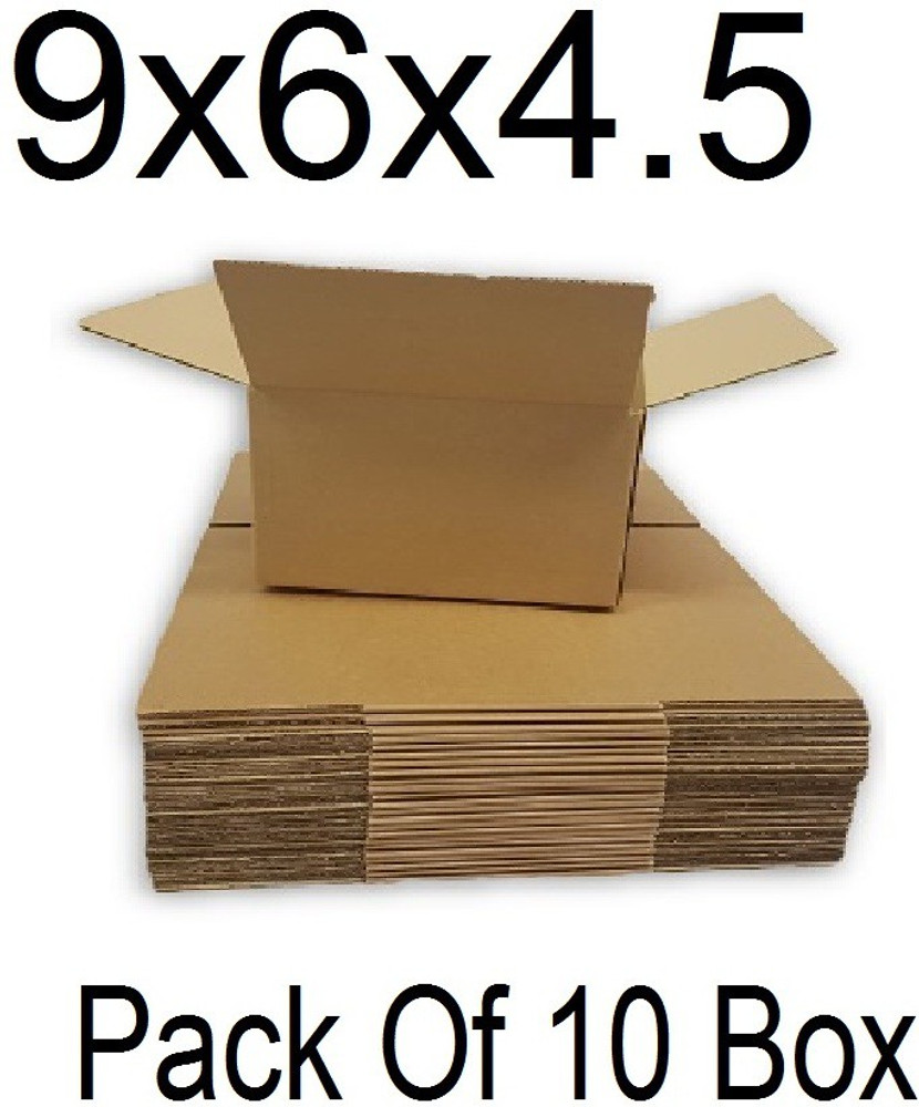 youlogic Corrugated Paper Brown carton Packaging Box size 9x6x4.5