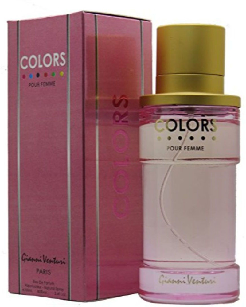 Buy Gianni Venturi Colors Pink Pour Femme Perfume 100 ml Online