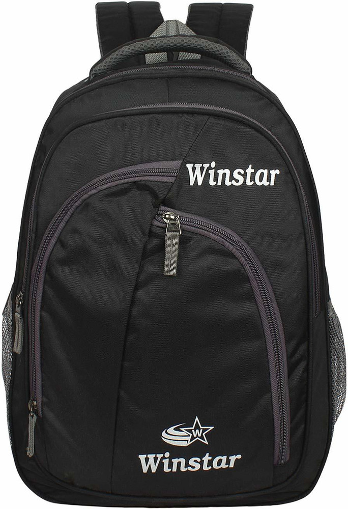 Winstar Black 30 Ltrs Heavy Duty Travel Bags for Men Women Huge