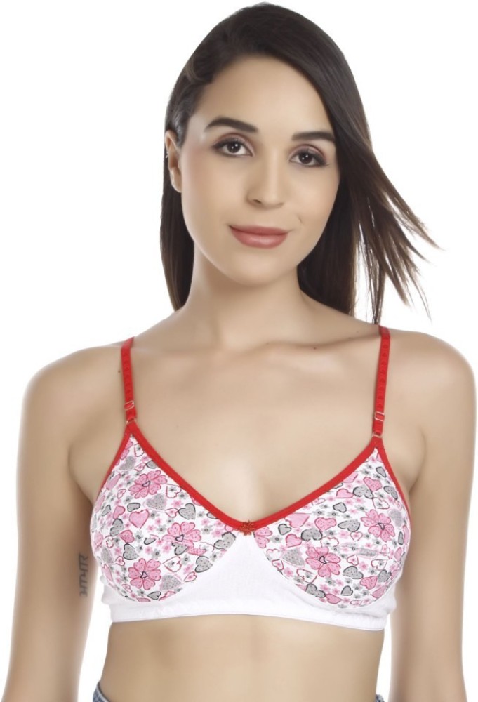 PUNYAANSH COLLECTION Fashion Women Full Coverage Non Padded Bra