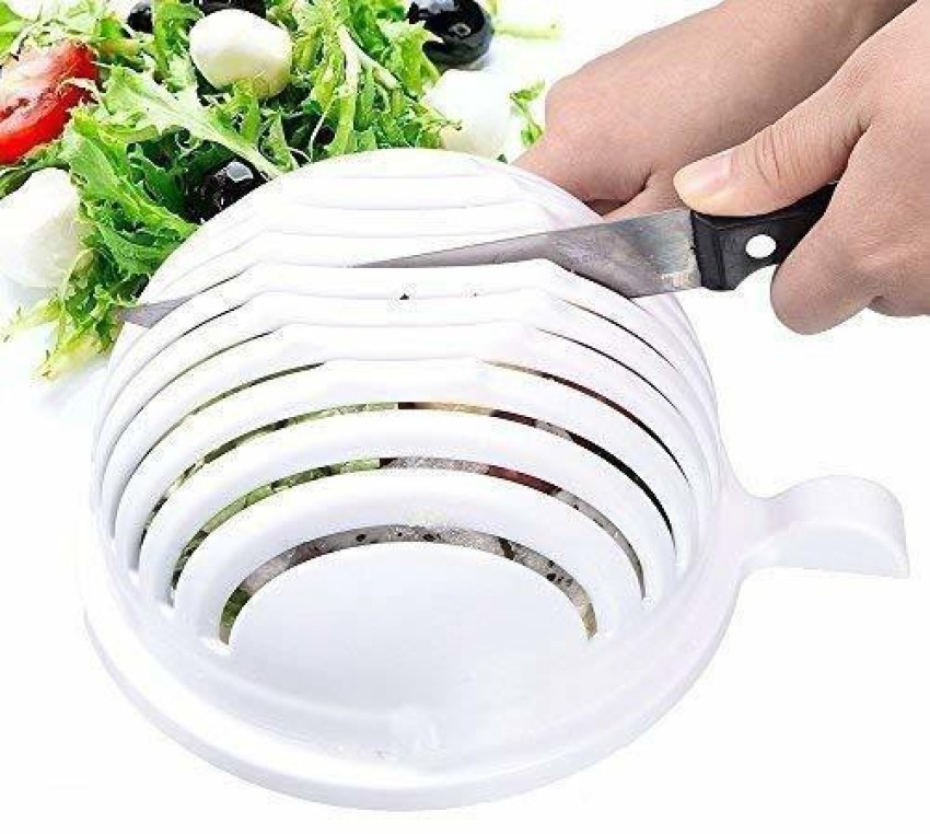 ActrovaX Salad Maker Cutting Bowl Vegetable & Fruit Chopper Price in India  - Buy ActrovaX Salad Maker Cutting Bowl Vegetable & Fruit Chopper online at